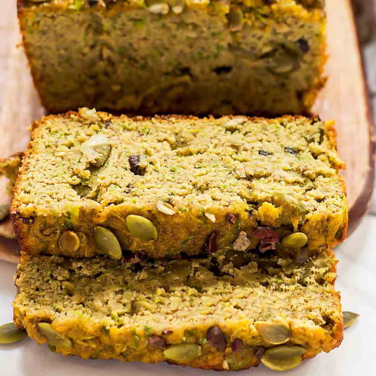 Easy One-Bowl Paleo Coconut Flour Zucchini Bread (Low-Carb & GF)